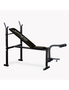 JK FITNESS JK6055 Panca Regolabile con porta bilanciere Eco LINEA HOME