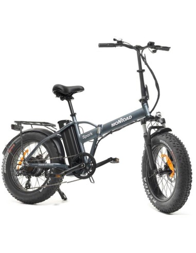 BICI E-BIKE MISURA 20 FAT BIKE MONROAD SPARK P3 BICICLETTA PIEGHEVOLE IN ALLUMINIO BATTERIA 48V 12.8AH MOTORE BAFANG 250W 80NM