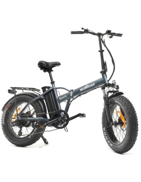 BICI E-BIKE MISURA 20 FAT BIKE MONROAD SPARK P3 BICICLETTA PIEGHEVOLE IN ALLUMINIO BATTERIA 48V 12.8AH MOTORE BAFANG 250W 80NM