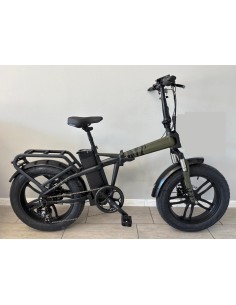 BICI E-BIKE FAT BIKE MISURA 20 CAMBIO 7V BATTERIA 48V 17,5AH MOTORE 250W 50NM BICICLETTA ELETTRICA PIEGHEVOLE IN ALLUMINIO 2