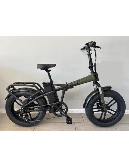BICI E-BIKE FAT BIKE MISURA 20 CAMBIO 7V BATTERIA 48V 17,5AH MOTORE 250W 50NM BICICLETTA ELETTRICA PIEGHEVOLE IN ALLUMINIO