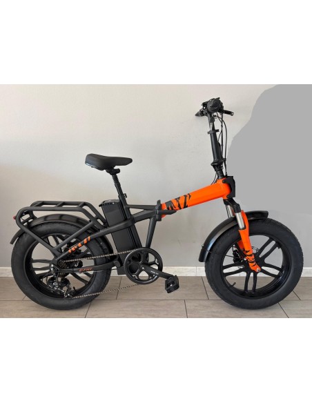 BICI E-BIKE FAT BIKE MISURA 20 CAMBIO 7V BATTERIA 48V 17,5AH MOTORE 250W 50NM BICICLETTA ELETTRICA PIEGHEVOLE IN ALLUMINIO