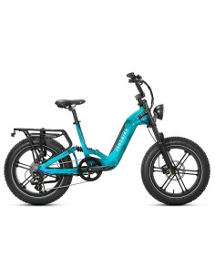BICI E-BIKE MISURA 20 FAT BIKE JOBOBIKE VORTEX 48V 15AH 250W TELAIO IN ALLUMINIO DOPPIO AMMORTIZZATORE FRENI A DISCO IDRAULICI 2