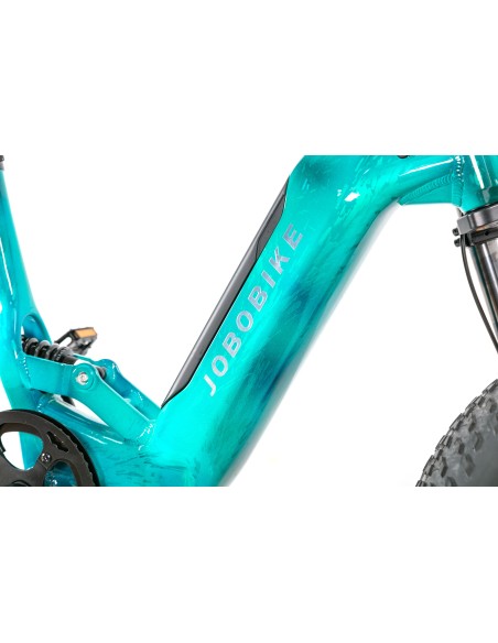 BICI E-BIKE MISURA 20 FAT BIKE JOBOBIKE VORTEX 48V 15AH 250W TELAIO IN ALLUMINIO DOPPIO AMMORTIZZATORE FRENI A DISCO IDRAULICI
