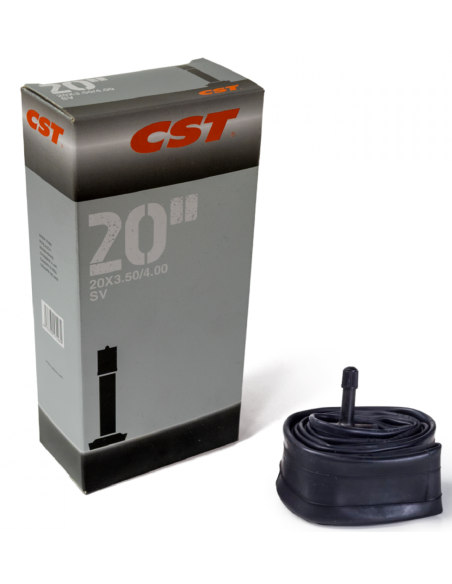 Camera d'aria per bici elettriche CST 20 x 3.50 / 4.00 valvola sv auto 29mm in scatola per bicicletta fat bike