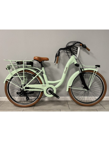 BICI ELETTRICA VENERE MISURA 26 RETRO' 6V BATTERIA A PORTAPACCHI 36V 14AH  E-BIKE MOTORE POSTERIORE 250W E-VEN26RETRO
