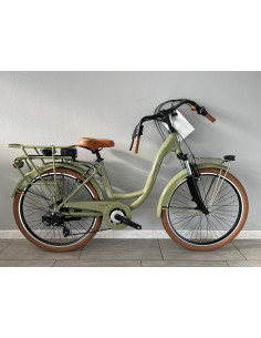 BICI ELETTRICA VENERE MISURA 26 RETRO' 6V BATTERIA A PORTAPACCHI 36V 14AH  E-BIKE MOTORE POSTERIORE 250W E-VEN26RETRO