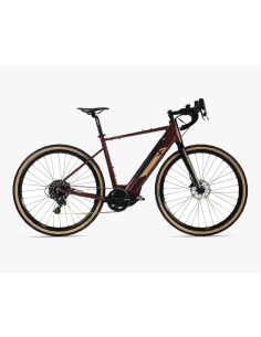 BICI MISURA 28 GRAVEL Focarini Gravel Askoll MOTORE Ultra C90A 90Nm BATTERIA INTEGRATA 500WH CAMBIO SRAM APEX FORCELLA IN CARBON 2