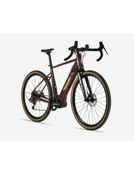 BICI MISURA 28 GRAVEL Focarini Gravel Askoll MOTORE Ultra C90A 90Nm BATTERIA INTEGRATA 500WH CAMBIO SRAM APEX FORCELLA IN CARBON
