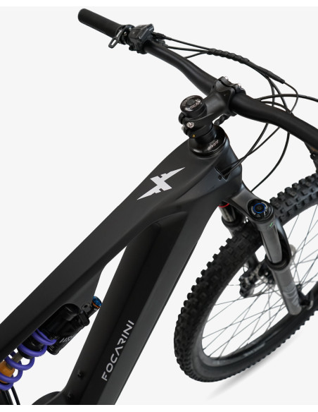 BICI ELETTRICA MISURA 29 TELAIO IN CARBONIO MOUNTAIN BIKE FULL FOCARINI NERONE 2026 BICICLETTA MTB MOTORE CENTRALE Askoll Ultra