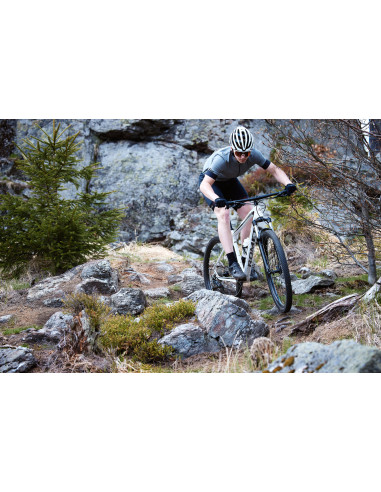 BICI MOUNTIAN BIKE MISURA 29 ROMET MONSUN TELAIO IN CARBONIO GRUPPO SHIMANO DEORE 11V MONOCORONA BICICLETTA MTB FRENI IDRAULICI