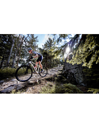 BICI MOUNTIAN BIKE MISURA 29 ROMET MONSUN TELAIO IN CARBONIO GRUPPO SHIMANO DEORE 11V MONOCORONA BICICLETTA MTB FRENI IDRAULICI