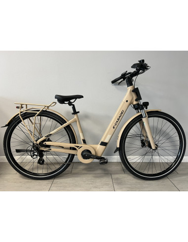 BICI MISURA 26 DONNA E-BIKE CITY 7V BATTERIA INTEGRATA 36V 15AH MOTORE ETROTEK 250W BICICLETTA ELETTRICA FRENI IDRAULICI