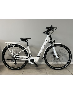 BICI MISURA 26 DONNA E-BIKE CITY 7V BATTERIA INTEGRATA 36V 15AH MOTORE ETROTEK 250W BICICLETTA ELETTRICA FRENI IDRAULICI