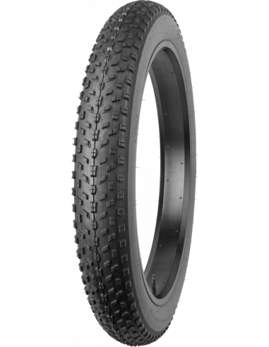 COPERTONE ANTIFORATURA da 5 mm ad alta elasticità BICI E-BIKE FAT BIKE RITECH MISURA 20 X 4.00 NERO TASSELLATO ET-RTO: 100-406