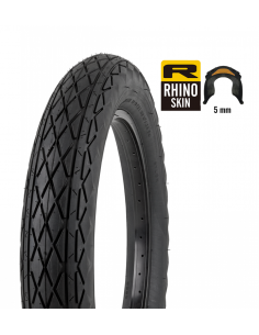 COPERTONE ANTIFORATURA da 5 mm ad alta elasticità BICI E-BIKE FAT BIKE RITECH MISURA 20 X 4.00 NERO STRADALE ET-RTO 100-406
