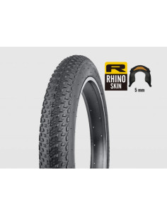 COPERTONE ANTIFORATURA da 5 mm ad alta elasticità BICI E-BIKE FAT BIKE RITECH MISURA 26 X 4.00 NERO TASSELLATO ET-RTO 100-559