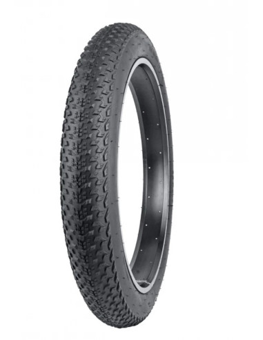 COPERTONE ANTIFORATURA da 5 mm ad alta elasticità BICI E-BIKE FAT BIKE RITECH MISURA 26 X 4.00 NERO TASSELLATO ET-RTO 100-559
