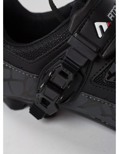 scarpa mtb as fast atala sport Chiusura 2 elementi fissaggio in velcro rotella regolamentazione micrometrica Suola in gomma anti