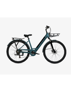 BICI ELETTRICA MISURA 28 CITY BIKE DONNA Focarini Vita BICICLETTA PEDALATA ASSISTITA MOTORE 36V 250W BATTERIA 12,8AH TELAIO IN A