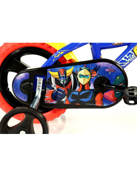 BICI DA BAMBINO MISURA 12" ART. 612L-GK BICICLETTA DINO BIKES DA BIMBO LINEA UFO SUPER Robot Goldrake NUOVO MODELLO