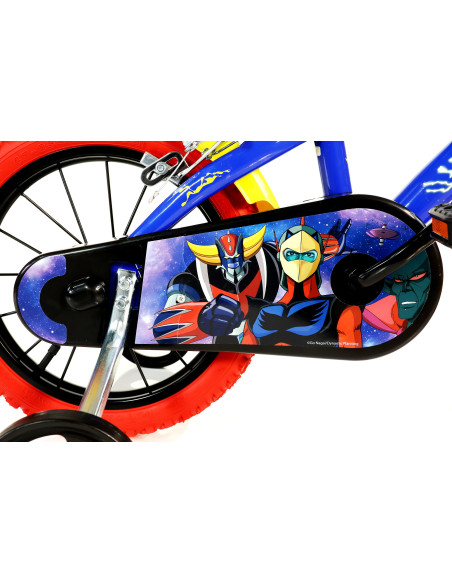 BICI DA BAMBINO MISURA 14" ART. 614-GK BICICLETTA DINO BIKES DA BIMBO LINEA UFO SUPER Robot Goldrake NUOVO MODELLO