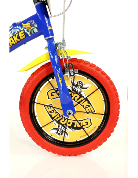 BICI DA BAMBINO MISURA 14" ART. 614-GK BICICLETTA DINO BIKES DA BIMBO LINEA UFO SUPER Robot Goldrake NUOVO MODELLO