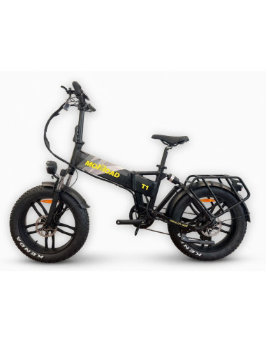 BICI E-BIKE 20 FAT BIKE MONROAD TANKAN T1 BICICLETTA PIEGHEVOLE ALLUMINIO BATTERIA 48V 17,5AH MOTORE ANANDA 250W BIAMMORTIZZATA
