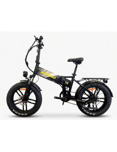 BICI E-BIKE 20 FAT BIKE MONROAD TANKAN T2 BICICLETTA PIEGHEVOLE ALLUMINIO BATTERIA INTEGRATA 48V 13AH MOTORE ANANDA 250W
