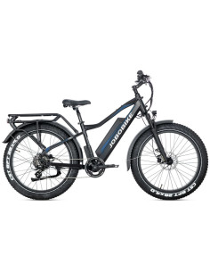 E-BIKE BICI ELETTRICA FAT BIKE MISURA 26 JOBOBIKE ROBIN PRO batteria al litio LG da 48V 20Ah MOTORE BAFANG 250W 80NM 2
