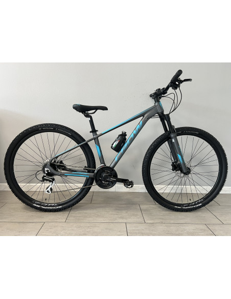 BICI MTB MISURA 29 TELAIO ALLUMINIO MOUNTAIN BIKE NUOVO MODELLO CROW CAMBIO SHIMANO ACERA 24V FRENI IDRAULICI