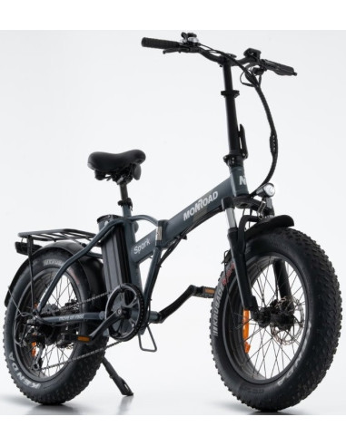 BICI E-BIKE MISURA 20 FAT BIKE MONROAD SPARK P3 BICICLETTA PIEGHEVOLE IN ALLUMINIO BATTERIA 48V 12.8AH MOTORE BAFANG 250W 80NM