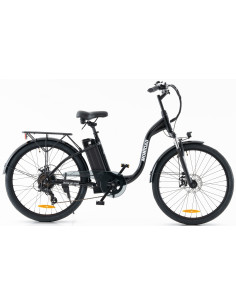 BICI E-BIKE MISURA 26 DA PASSEGGIO MONROAD JOY BICICLETTA CITY BIKE IN ALLUMINIO BATTERIA 36V 13AH MOTORE 250W OMOLOGATA