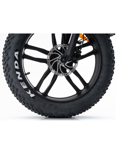 BICI E-BIKE 20 FAT BIKE MONROAD TANKAN T1 BICICLETTA PIEGHEVOLE ALLUMINIO BATTERIA 48V 17,5AH MOTORE ANANDA 250W BIAMMORTIZZATA