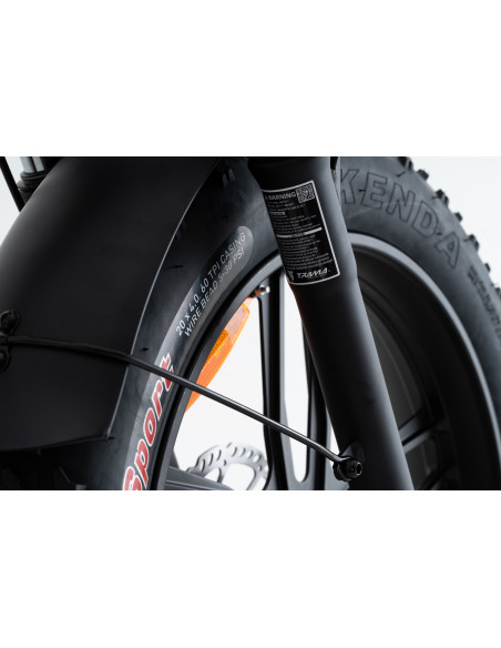 BICI E-BIKE 20 FAT BIKE MONROAD TANKAN T1 BICICLETTA PIEGHEVOLE ALLUMINIO BATTERIA 48V 17,5AH MOTORE ANANDA 250W BIAMMORTIZZATA
