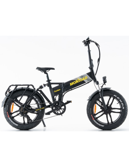 BICI E-BIKE 20 FAT BIKE MONROAD TANKAN T1 BICICLETTA PIEGHEVOLE ALLUMINIO BATTERIA 48V 17,5AH MOTORE ANANDA 250W BIAMMORTIZZATA