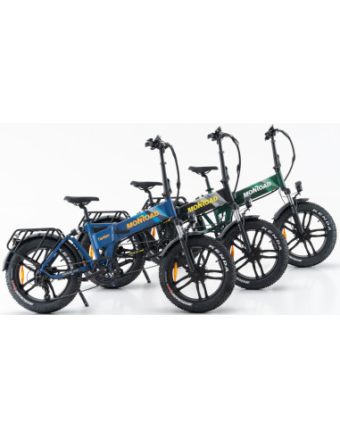 BICI E-BIKE 20 FAT BIKE MONROAD TANKAN T1 BICICLETTA PIEGHEVOLE ALLUMINIO BATTERIA 48V 17,5AH MOTORE ANANDA 250W BIAMMORTIZZATA