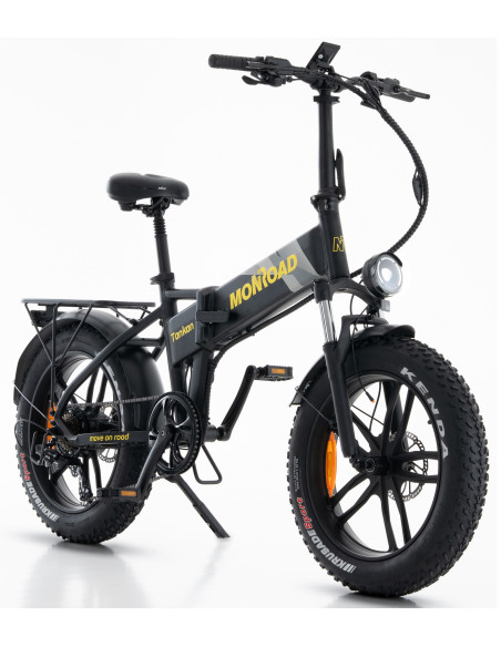 BICI E-BIKE 20 FAT BIKE MONROAD TANKAN T2 BICICLETTA PIEGHEVOLE ALLUMINIO BATTERIA INTEGRATA 48V 13AH MOTORE ANANDA 250W