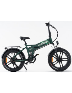 BICI E-BIKE 20 FAT BIKE MONROAD TANKAN T2 BICICLETTA PIEGHEVOLE ALLUMINIO BATTERIA INTEGRATA 48V 13AH MOTORE ANANDA 250W 2