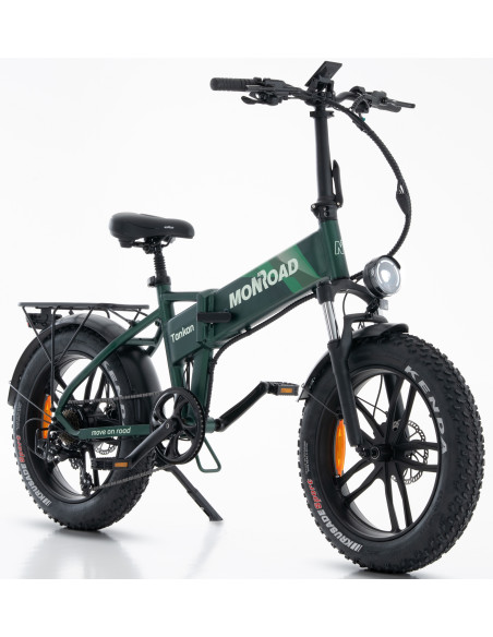 BICI E-BIKE 20 FAT BIKE MONROAD TANKAN T2 BICICLETTA PIEGHEVOLE ALLUMINIO BATTERIA INTEGRATA 48V 13AH MOTORE ANANDA 250W