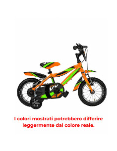 BICI A SFERA BIMBO MISURA 12 MOUNTAIN BIKE MODELLO VORTEX VX12 BICICLETTA MTB DA BAMBINO 1V