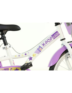 BICI DA BAMBINA MISURA 20" SENZA CAMBIO ART. 620G-KP BICICLETTA DINO BIKES DA BIMBA LINEA K-POP IDOL NUOVO MODELLO 2