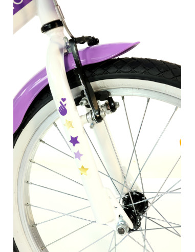 BICI DA BAMBINA MISURA 20" SENZA CAMBIO ART. 620G-KP BICICLETTA DINO BIKES DA BIMBA LINEA K-POP IDOL NUOVO MODELLO