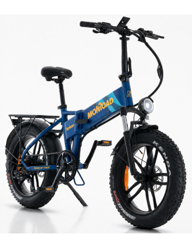 BICI E-BIKE 20 FAT BIKE MONROAD TANKAN T2 BICICLETTA PIEGHEVOLE ALLUMINIO BATTERIA INTEGRATA 48V 13AH MOTORE ANANDA 250W