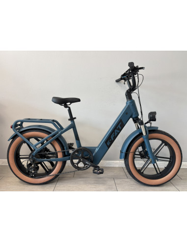 BICI E-BIKE FAT BIKE MISURA 20 BATTERIA INTEGRATA 48V 15AH SCAVALLO BASSO MOTORE 250W FRENI A DISCO IDRAULICI FORCELLA IDRAULICA