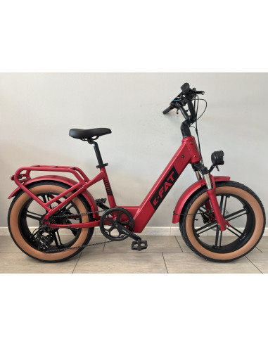 BICI E-BIKE FAT BIKE MISURA 20 BATTERIA INTEGRATA 48V 15AH SCAVALLO BASSO MOTORE 250W FRENI A DISCO IDRAULICI FORCELLA IDRAULICA
