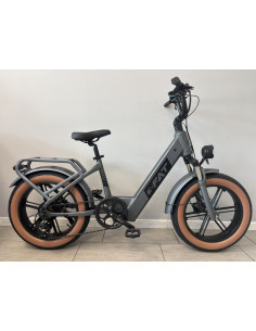 BICI E-BIKE FAT BIKE MISURA 20 BATTERIA INTEGRATA 48V 15AH SCAVALLO BASSO MOTORE 250W FRENI A DISCO IDRAULICI FORCELLA IDRAULICA