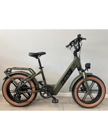 BICI E-BIKE FAT BIKE MISURA 20 BATTERIA INTEGRATA 48V 15AH SCAVALLO BASSO MOTORE 250W FRENI A DISCO IDRAULICI FORCELLA IDRAULICA