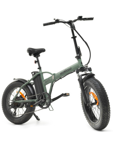 BICI E-BIKE MISURA 20 FAT BIKE MONROAD SPARK S2 BICICLETTA PIEGHEVOLE IN ALLUMINIO BATTERIA 36V 12.8AH MOTORE 250W OMOLOGATA