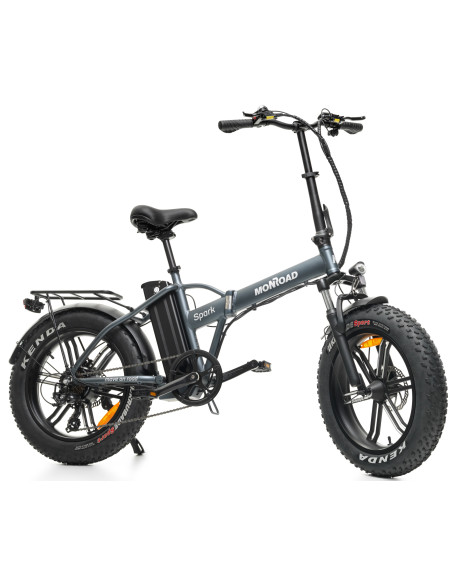 BICI E-BIKE MISURA 20 FAT BIKE MONROAD SPARK P2 BICICLETTA PIEGHEVOLE BATTERIA SAMSUNG 36V 14AH MOTORE BAFANG 250W 80NM